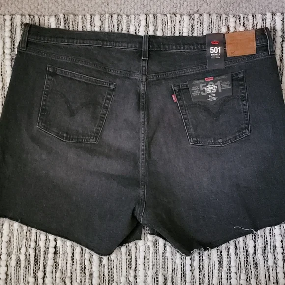 Levi's Premium High Rise Denim Shorts Size 24